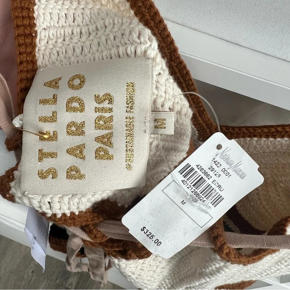 Stella Pardo Paris Miray Tie Back Crochet Tank - Picture 7 of 7